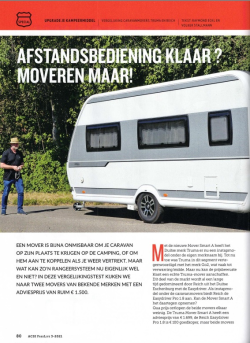 ACSI 2021 Caravan Mover Tests